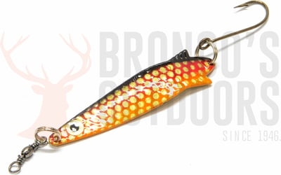 Kilwell Toby Spinning Lure Single Hook Orange Black