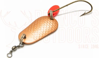 Kilwell Zed Spinner Fishing Lure Single Hook Copper 7gm