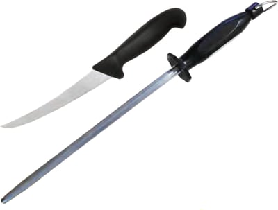 Knifekut 9015 Boning Knife 15cm + Knifekut Butcher Steel 30cm