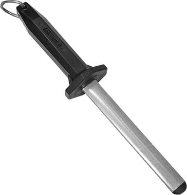 Knifekut Diamond Oval Sharpening Steel 6"