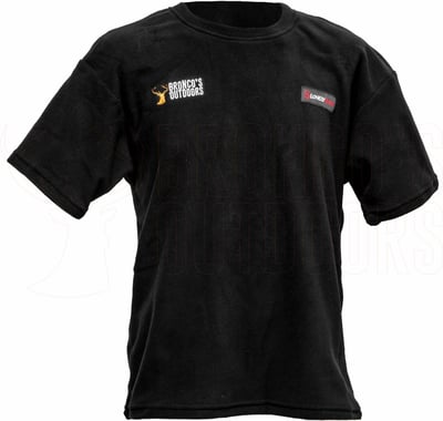 Lonely Track Broncos Micro Fleece Tee Black