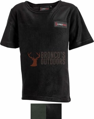 Lonely Track Tyro Fleece Tee Kids Black