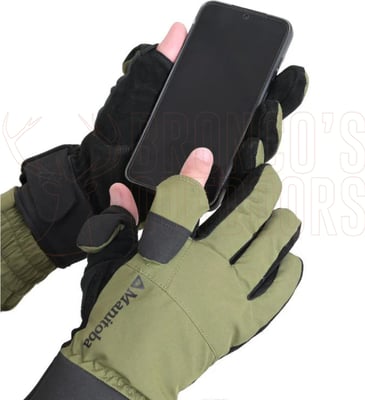 Manitoba Expedition Thermal Gloves Magnetic Trigger Finger Waterproof