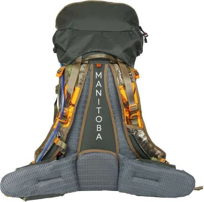 Manitoba Quest Pack Backpack 45L Realtree Extra Green Camo