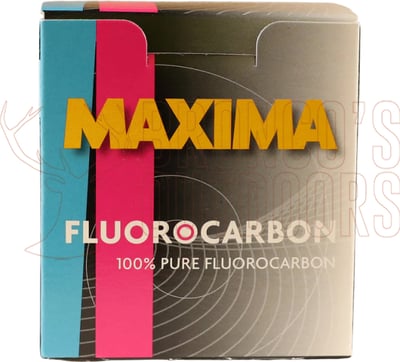 Maxima Fluorocarbon Leader 15lb - 25m