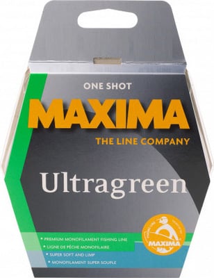 Maxima Ultragreen Monofilament Fishing Line 300m
