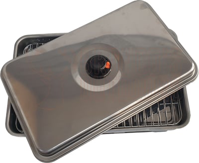 Monster Fish Smoker Double Tray Stainless Steel