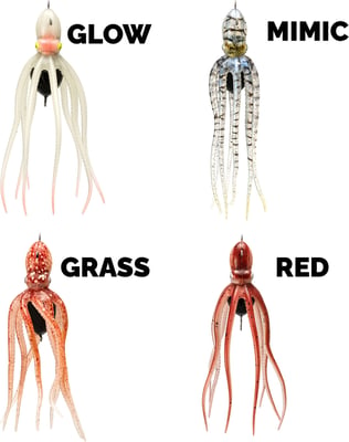 Mustad InkVader Octopus Jig Lure 60gm Mimic
