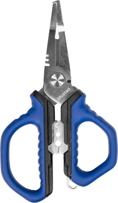 Mustad Stainless Steel Scissor Multi Tool 5.5"