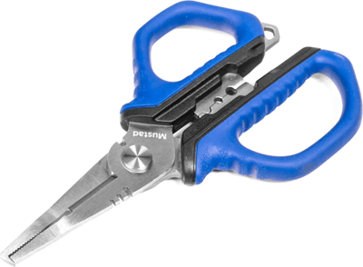 Mustad Stainless Steel Scissor Multi Tool 5.5"