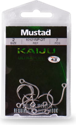 Mustad UltraPoint 10121NP-DT Kaiju Inline Single Jig Hook