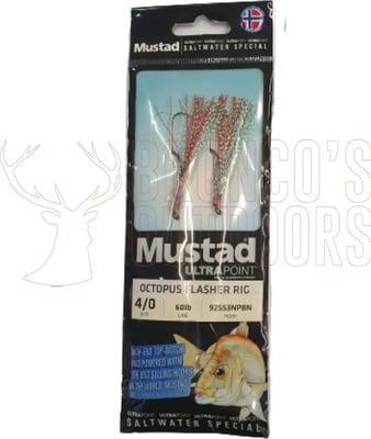 Mustad Ultrapoint Snapper Octopus Flasher Rigs