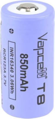 Night Saber CR123A Rechargeable Battery 3.7V 850mAh