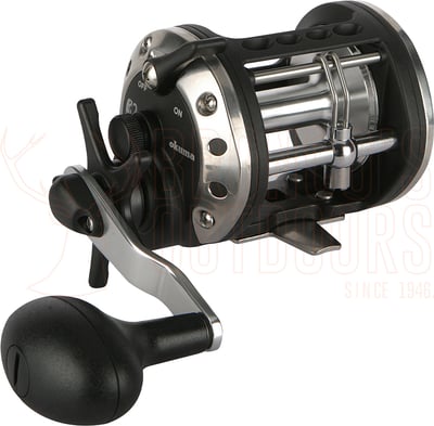 Okuma Trout Stik TST561M 5'6" 6-10kg + Okuma Classic CLX300L Trolling Reel 100yds Lead Line