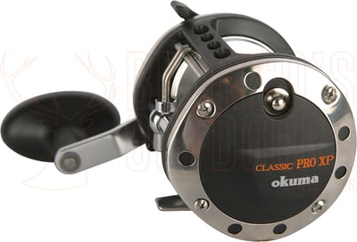 Okuma Trout Stik TST561M 5'6" 6-10kg + Okuma Classic CLX300L Trolling Reel 100yds Lead Line
