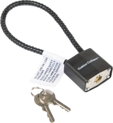 Outdoor Outfitters Cable Lock with Keys