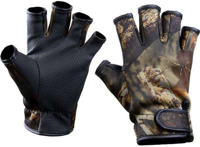 Outdoor Outfitters Fingerless Gloves Camo