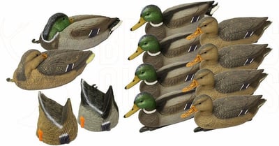 Outdoor Outfitters Ultimate Mallard Decoy Family Pack 12-Pack 16"