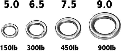 Owner Solid Ring Heavy-Duty Stainless Steel Connectors