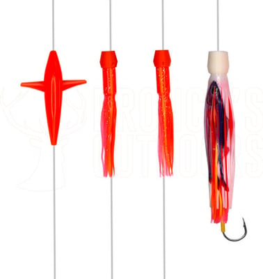 Pakula No Brainer Rigged Daisy Chain Size 25 Redbait Fishprint