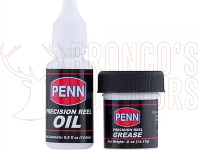 Penn Angler Pack 0.5oz Oil + 1oz Grease