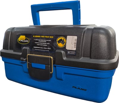 Plano 6102 2 Tray Tackle Box Black