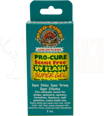 Pro-Cure Scent Free UV Flash Super Gel 2oz