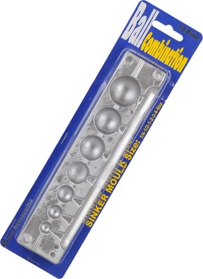 Pro Hunter Ball Sinker Mould Combo 1/4oz - 6oz
