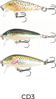 Rapala Pro Guide CountDown Lure 3 Pack