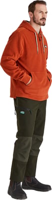 Ridgeline Ballistic Fleece Hoodie Russet