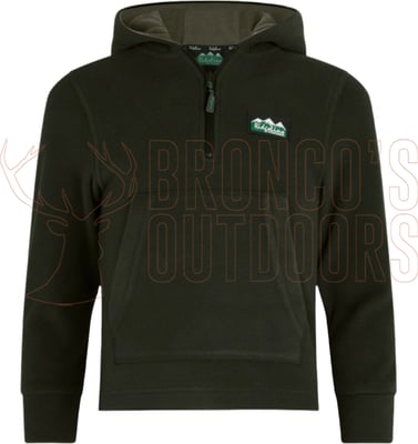 Ridgeline Kids Ballistic Fleece Hoodie Deep Forest