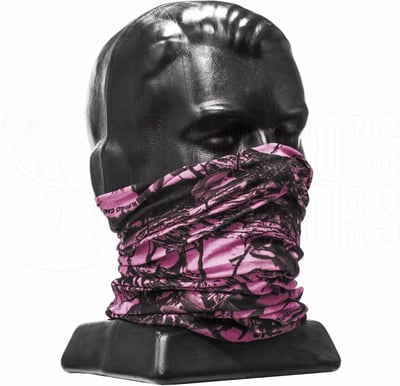 Ridgeline Neketai Reversible Neck Gaiter Camo/Blaze Orange