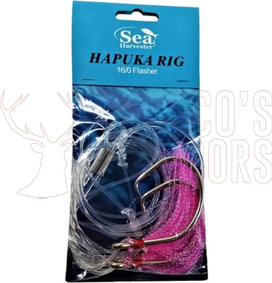 Sea Harvester Hapuka Rig 16/0 Flasher Pink