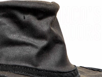 Selke 103 Cotton Oilskin Hat Brown