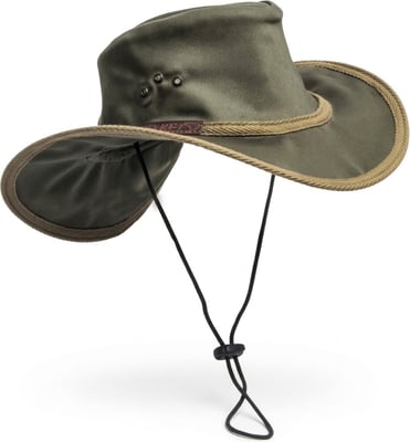 Selke 110K Crushable Cotton Blend Hat Khaki