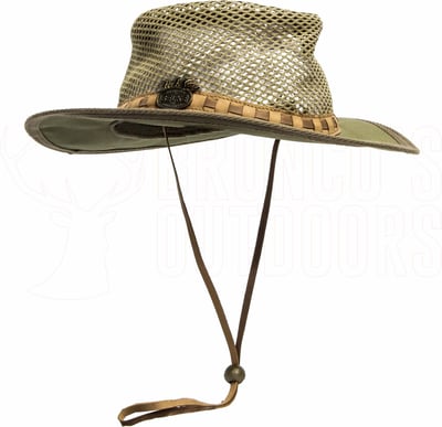 Selke 307 Fisherman's Ghillie Hat Khaki