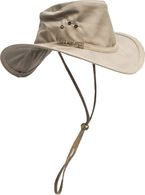 Selke Crushable Cotton Blend Hat 110 Beige