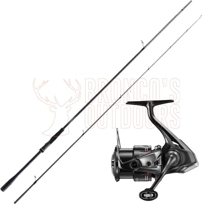 Shimano Dialuna S76M Spin Rod 7'6" PE 0.8-2 + Shimano Vanford C3000HG Spinning Reel