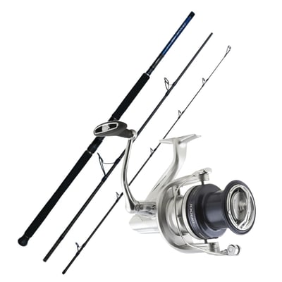 Shimano Dynaflare Fishing Rod 9'6" 10-15kg + Shimano Aerlex 10000XSB Fishing Reel