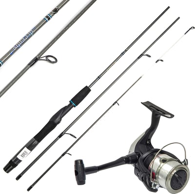 Shimano FX2500 + Aquatip 6'6" 3-6kg 3 Piece Rod