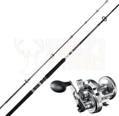 Shimano Grappler BB Rod 5'6" PE:6 + Shimano Speedmaster II Reel 12 LD
