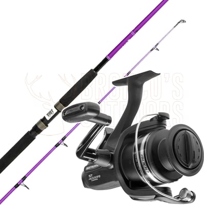 Shimano Kidstix 5'5" 4-6kg Purple + Shimano Baitrunner ST 4000FB