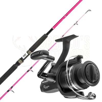 Shimano Kidstix Rod 5'5" 4-6kg Pink + Shimano Baitrunner ST 4000FB Spinning Reel