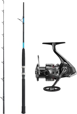 Shimano Limitless Spinning Rod 7' 2 Piece 5-10kg + Shimano Vanford C3000HGA Spinning Reel