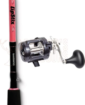 Shimano Lipstix Rod 6'6" 8-15kg + Shimano Tekota 500 A-HG Overhead Reel
