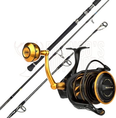 Shimano Ocea Plugger Full Throttle S83H 8'3" 2 Piece PE 8 + Penn Slammer IV 6000HS