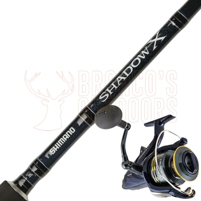 Shimano Shadow X 7' 10-15kg + Shimano Thunnus CI4 12000 Reel