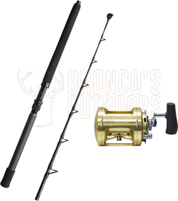 Shimano Status Bluewater Game 5'6" 37kg Straight Butt Roller Tip + Shimano Tiagra 80W