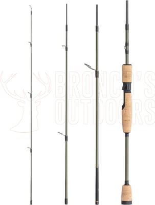 Shimano Stream Flight 6'6" 4-Piece Rod + Shimano FX2500FC Reel