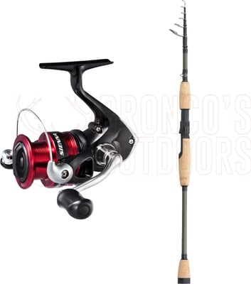 Shimano Stream Flight 7' Telescopic Rod + Shimano Sienna 2500FG Spinning Reel